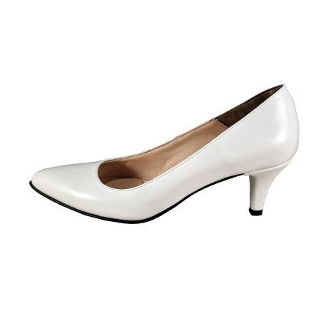 Stiletto - Pantofi 951 Alb Box