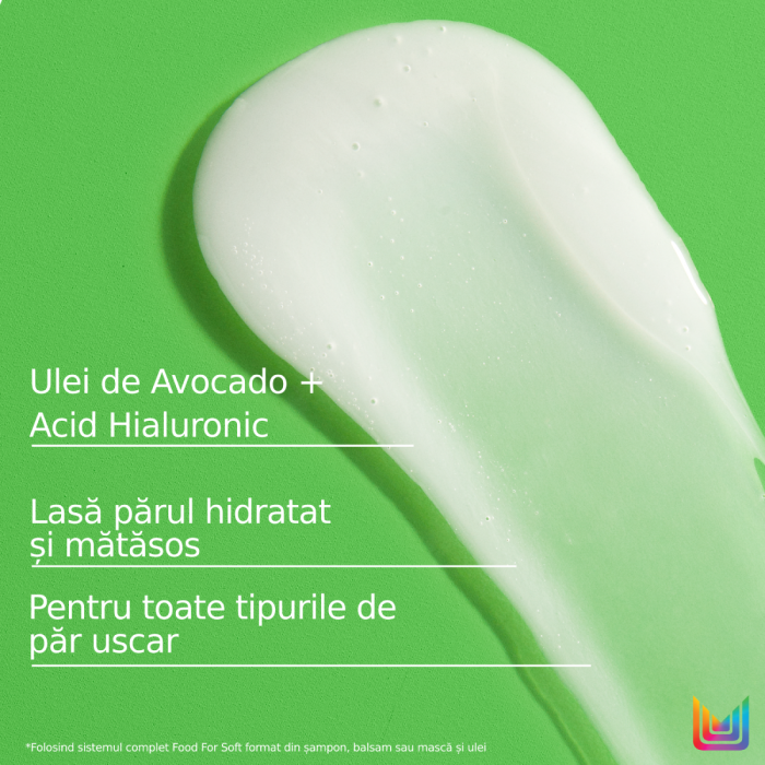 Sampon profesional Matrix Food For Soft cu ulei de avocado si acid hialuronic, pentru par uscat, 300ml [3]