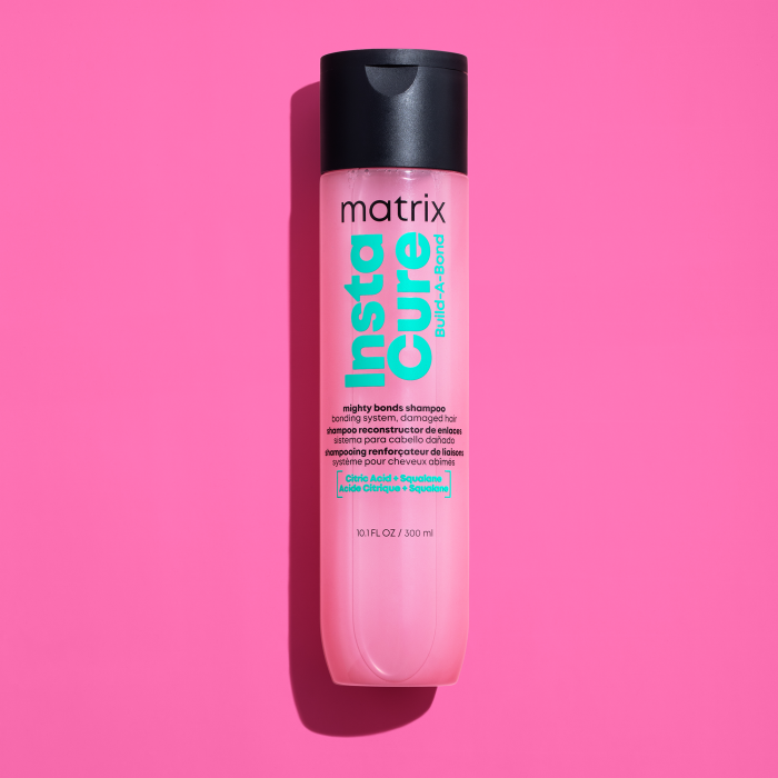 Sampon reparator Matrix Instacure Build-A-Bond Mighty Bonds, pentru par deteriorat, cu acid citric si scualan 300ml [2]