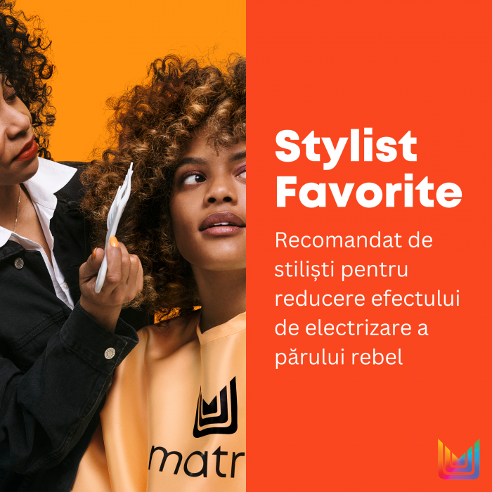 Spray cu protectie termica pentu par rebel Matrix Total Results Mega Sleek Iron Smoother, 250ml [5]