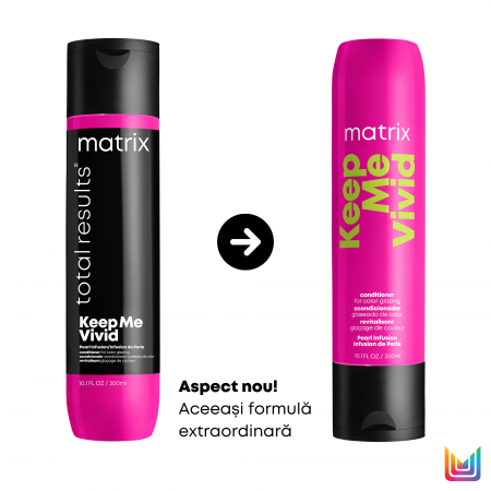 Balsam profesional Matrix Total Results KEEP ME VIVID, pentru intretinerea culorilor vibrante, 300ml [1]