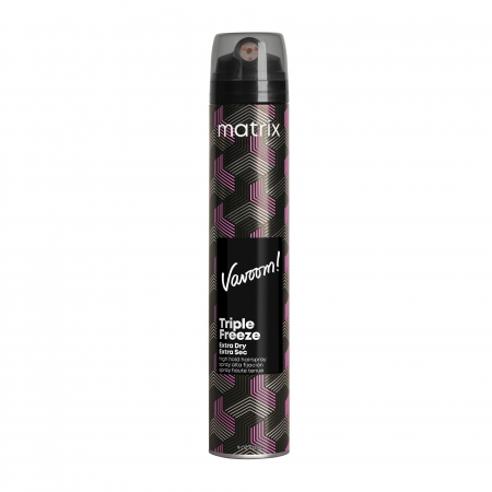 Spray - Fixativ cu putere maxima de fixare Matrix Vavoom Triple Frizz Extra Dry, 300ml