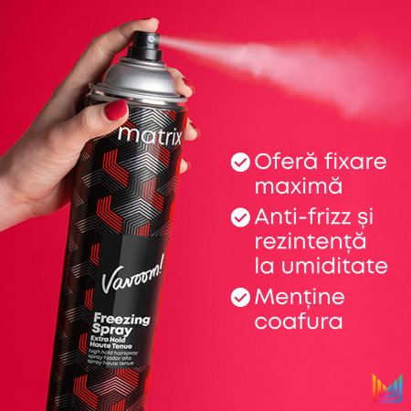 Fixativ Matrix Vavoom Freezing Spray Extra Hold pentru fixare foarte puternica 500 ml [3]