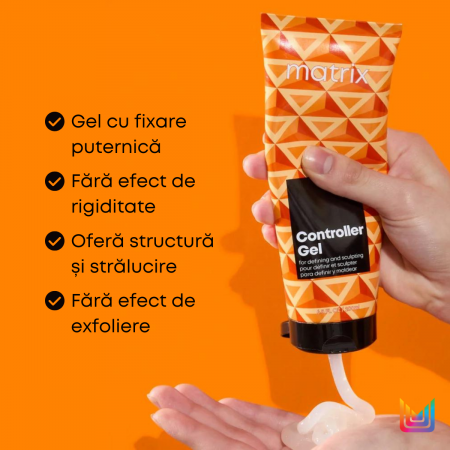 Gel de par cu fixare foarte puternica Matrix Styling Strong Hold Gel 200ml [1]