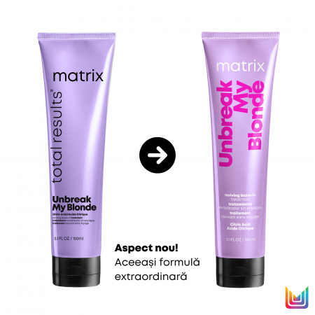 Leave in Matrix Total Results Unbreak My Blonde pentru revitalizarea parului blond 150ml [1]