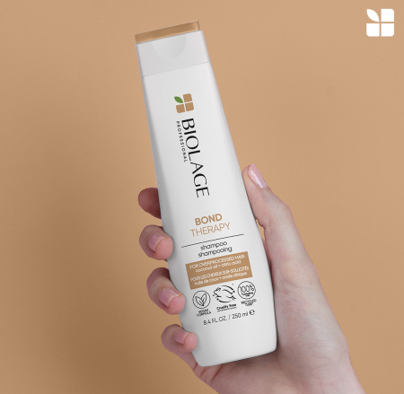 Sampon Biolage Bond Therapy cu ulei de cocos si acid citric pentru parul deteriorat si supra procesat 250ml [6]