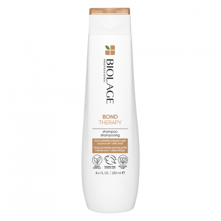 Cosmetice pentru păr - Sampon Biolage Bond Therapy cu ulei de cocos si acid citric pentru parul deteriorat si supra procesat 250ml