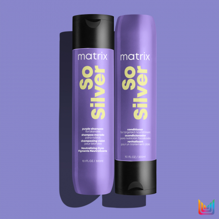 Sampon profesional pentru par blond Matrix Total Results So Silver 300ml [5]