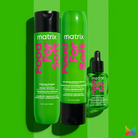 Sampon profesional Matrix Food For Soft cu ulei de avocado si acid hialuronic, pentru par uscat, 300ml [6]