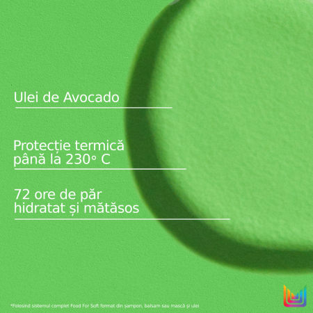 Ulei profesional Matrix Food for Soft cu ulei de avocado si acid hialuronic, pentru par uscat, 50ml [2]