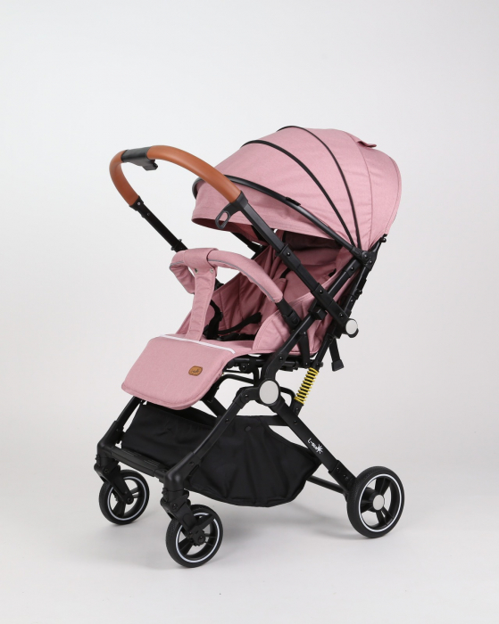 Carucior Sport Troller, pliabil, pozitie somn, 7 kg Roz [3]
