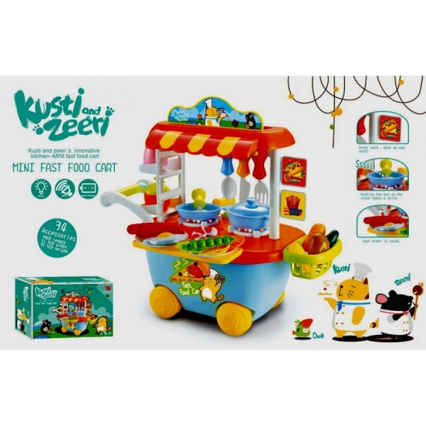 Set Mini Market Copii Troler [4]