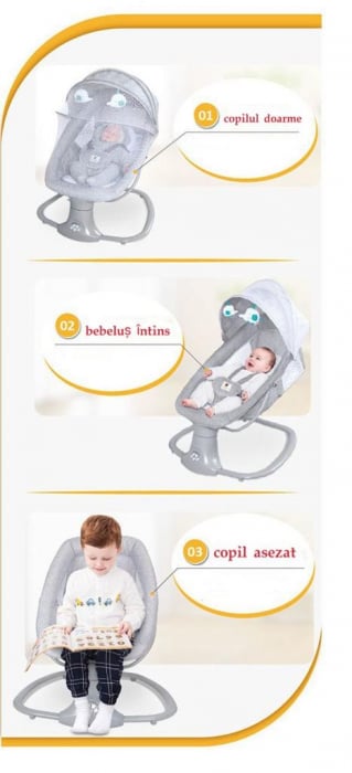 Balansoar Electric Multifuncțional 3 în 1 cu Bluetooth și Telecomandă Verde [16]