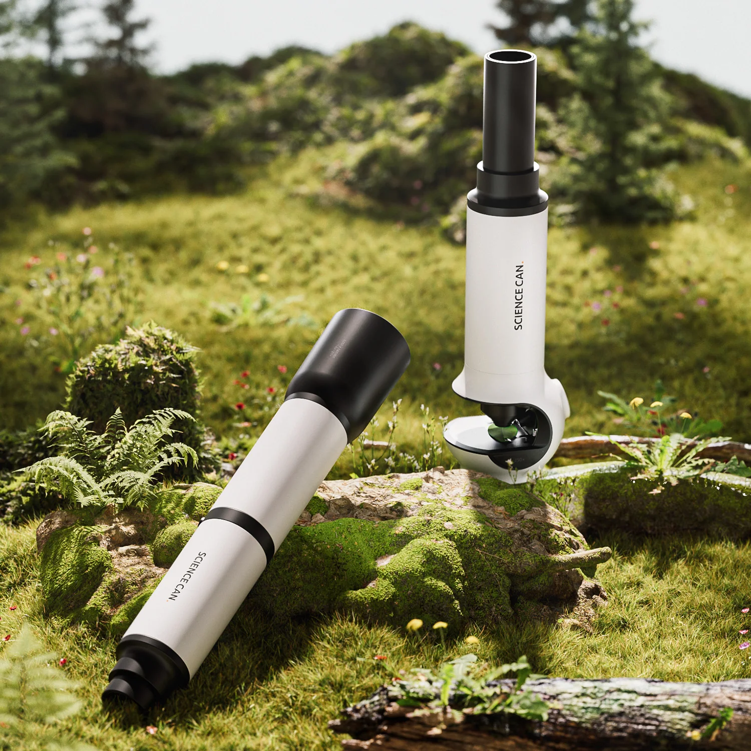 Microscop si Telescop 2 in 1 pentru Copii [4]
