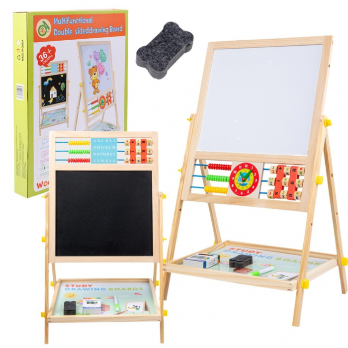 Tabla Magnetica din Lemn cu 2 Fete [1]