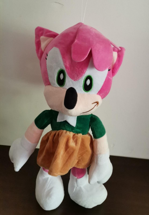 Jucarie Plus Amy Rose Jumbo Ariciul Sonic Hedgehog [5]