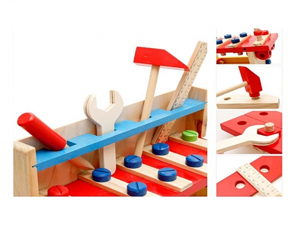 Set de Scule din Lemn Micul Tamplar [5]