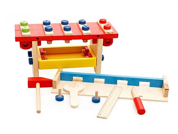 Set de Scule din Lemn Micul Tamplar [4]