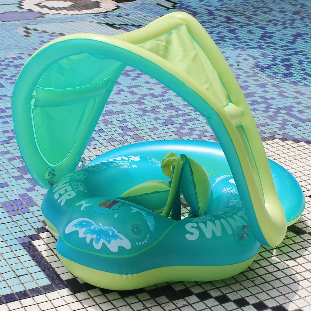 Colacul tip barcă cu chiloțel și parasolar detasabil Swimtrainer [1]