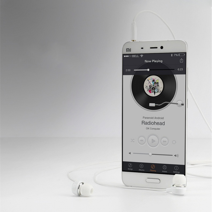 Casti de Urechi cu fir si microfon USAMS In-ear Plastic Earphone [3]