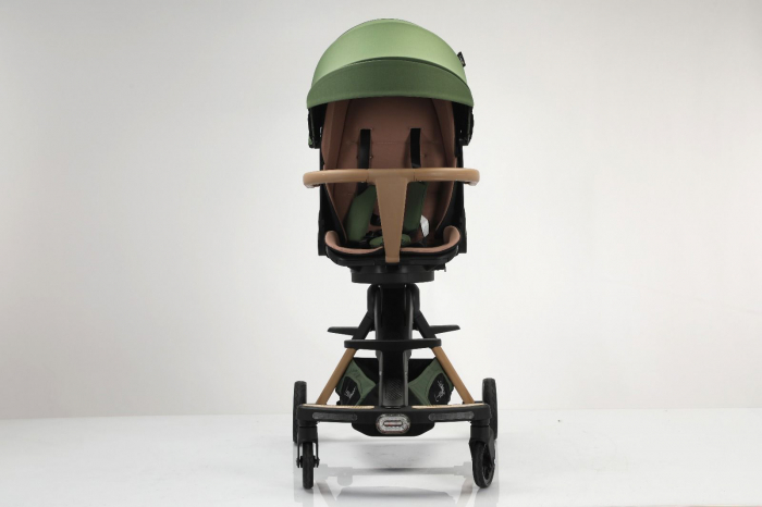 Carucior L-Sun Verde, Pliabil si Reversibil cu Lumina si Muzica [3]