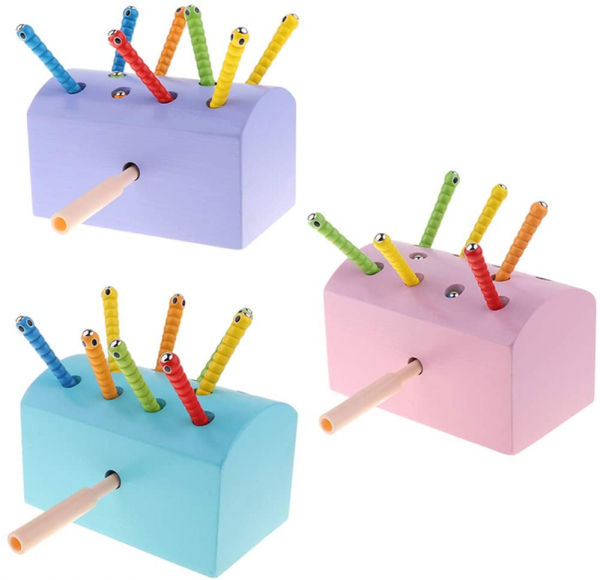 Joc Magnetic din Lemn de Pescuit Vermisori [8]
