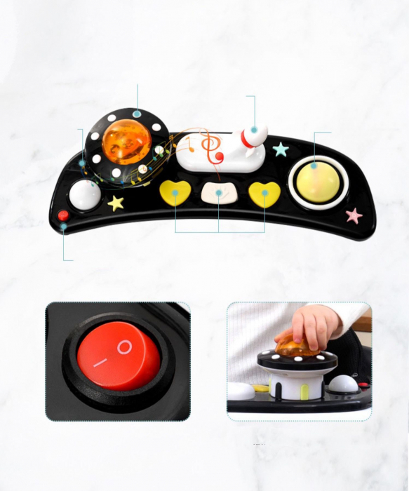Premergator Bebe Cherry Baby walker Gri 2 in 1 [8]