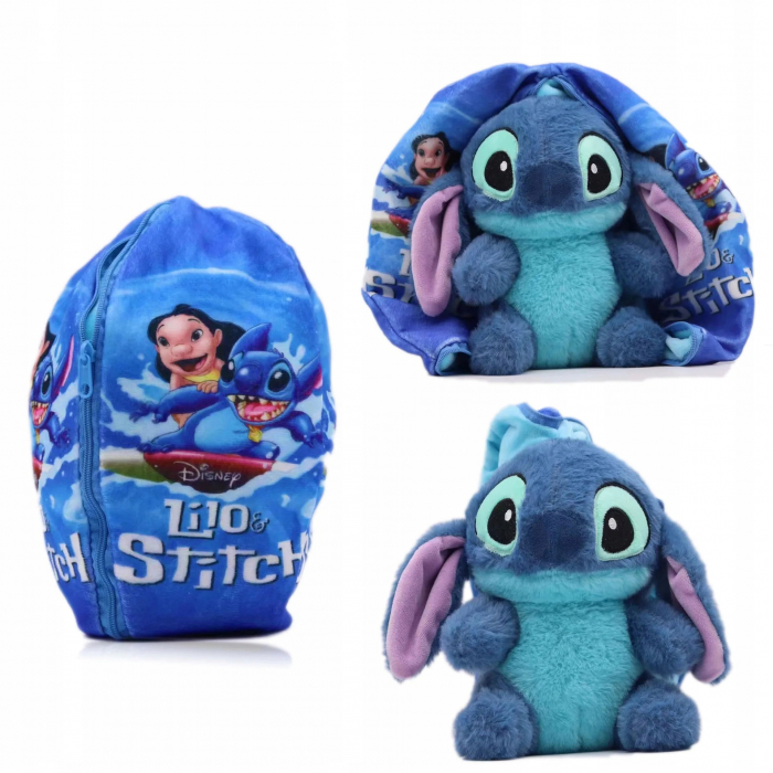 Mascota de Plus Stitch - Ou Surpriza 2 in 1 - Perna Cuddle 25 cm [2]