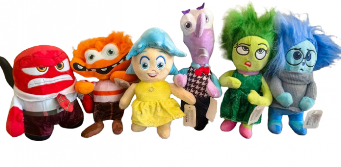 Set  Jucarii din Plus Inside Out 2 - 6 Personaje [2]