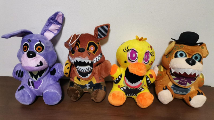 Set 4 Jucarii Plus Fnaf Five Nights at Freddy's [3]