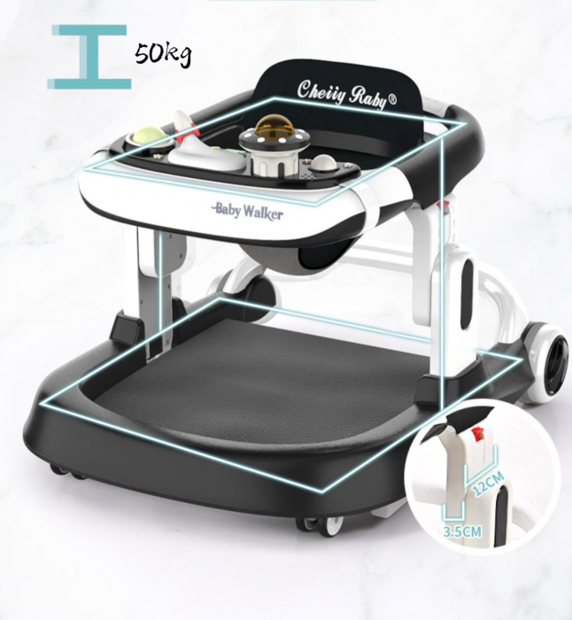 Premergator Bebe Cherry Baby walker Rosu Bordo 2 in 1 [9]