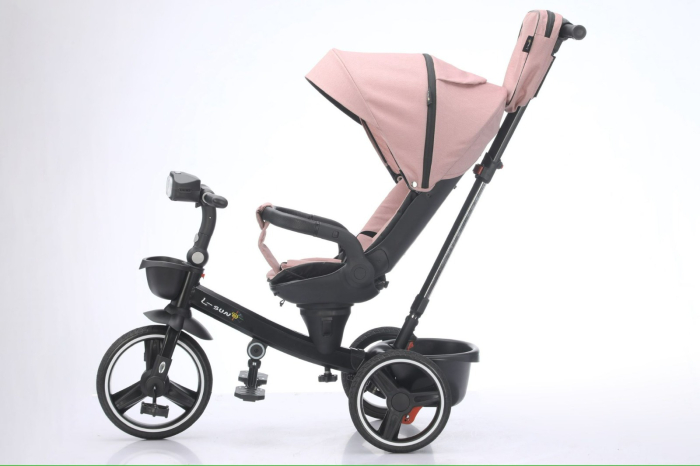 Tricicleta Reversibila Evolutiva SL06, Sunet si Lumini, Roz [3]