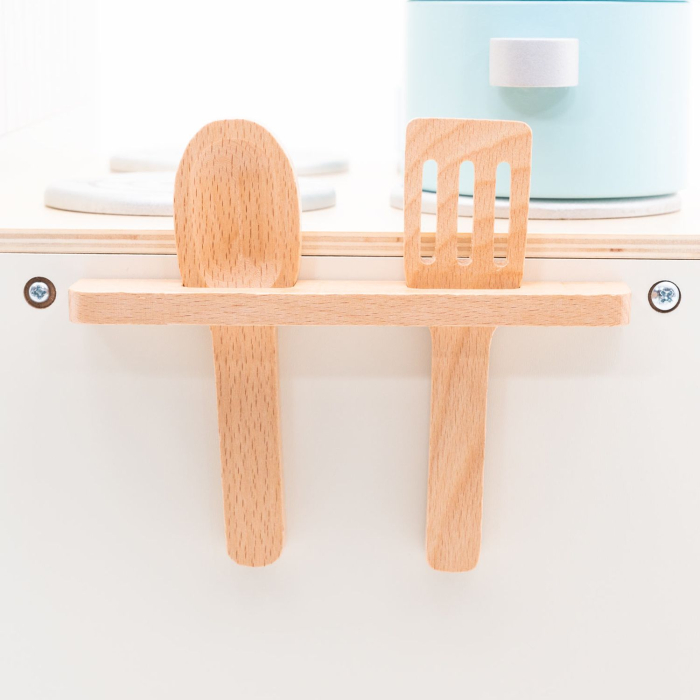 Bucatarie Jucarie Little Chef Lemn  cu Cuptor si Accesorii [5]
