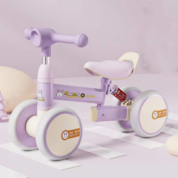Bicicleta de echilibru Mov pentru copii Ride-On cu roti EVA – ABS rezistent si cadru cu amortizare [2]