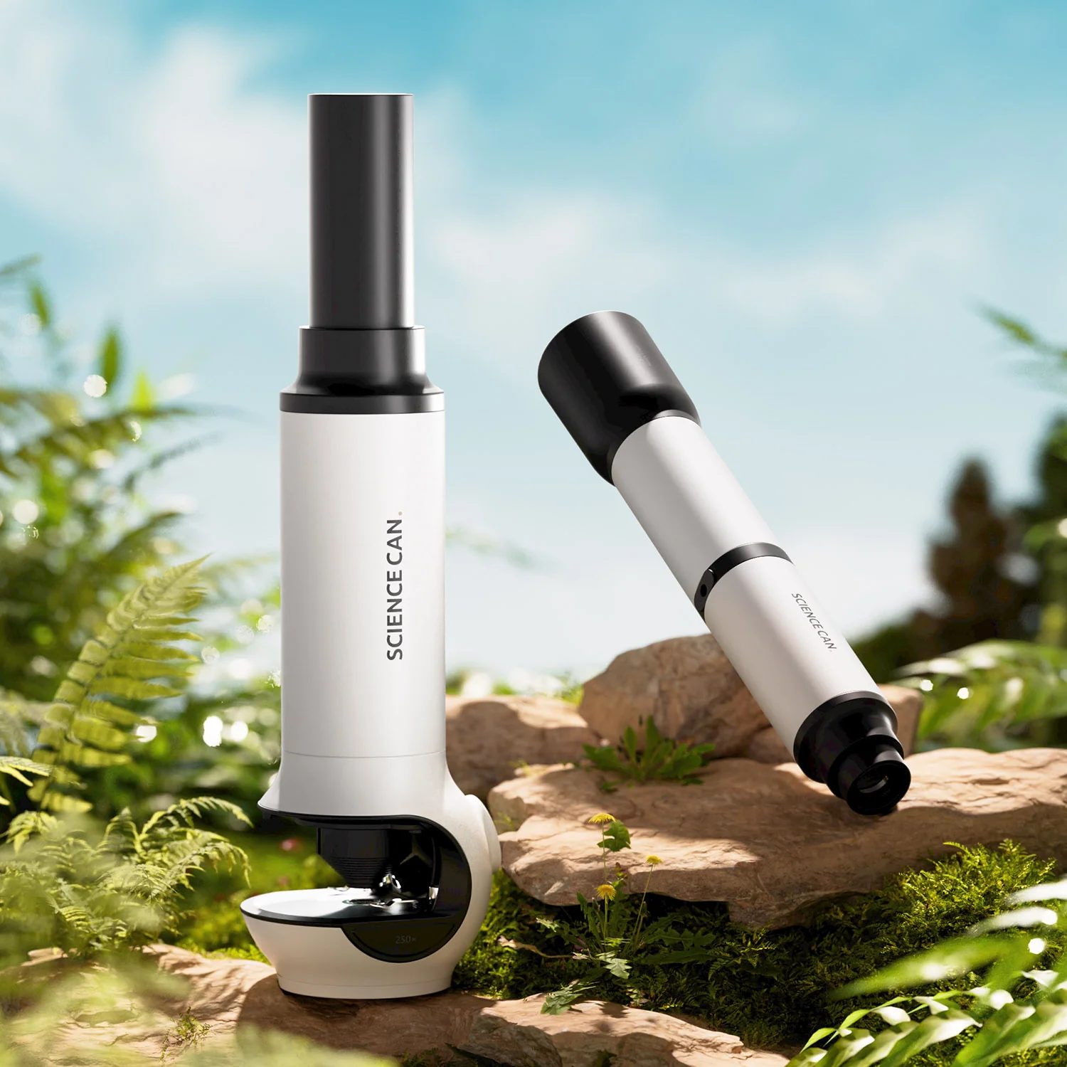 Microscop si Telescop 2 in 1 pentru Copii [3]