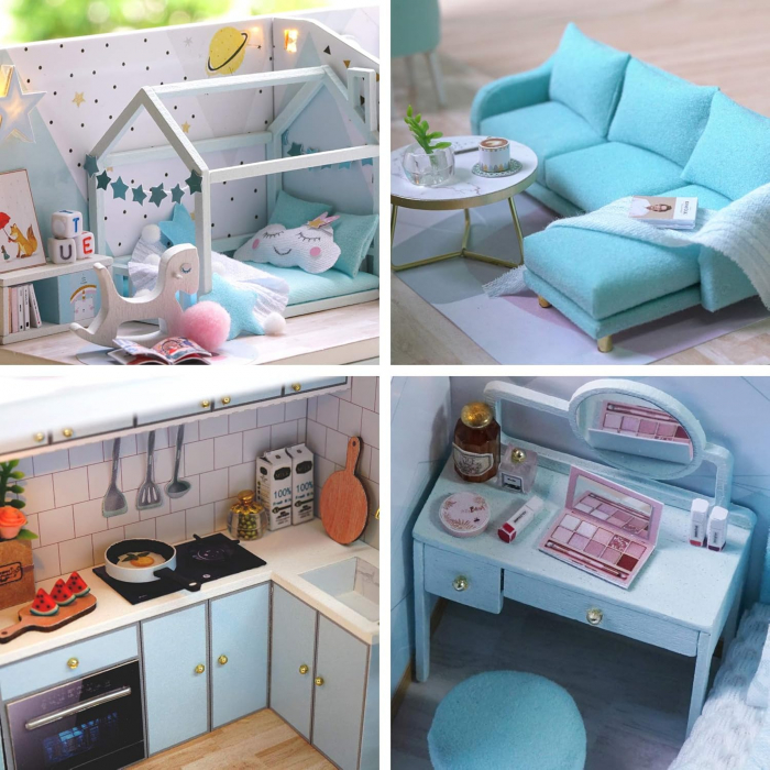 Kit Casa de Papusi DIY in Miniatura [4]