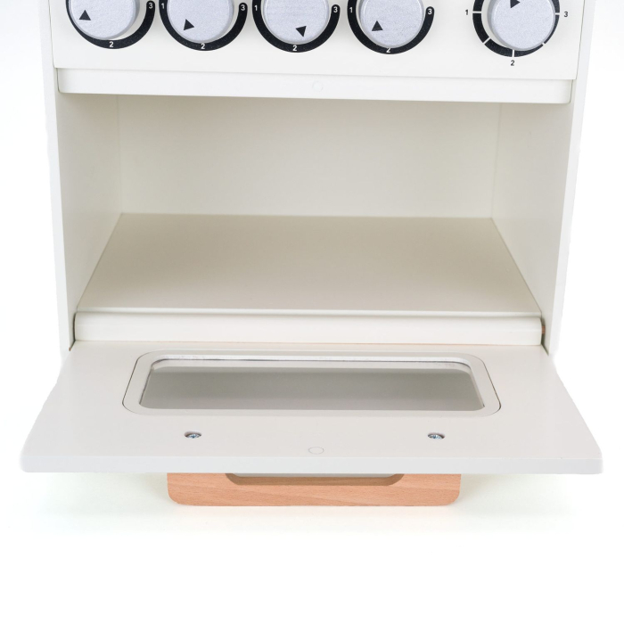 Bucatarie Jucarie Little Chef Lemn  cu Cuptor si Accesorii [4]