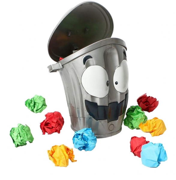 Jucarie Interactiva Cosul de Gunoi Crazy Trashcan [4]