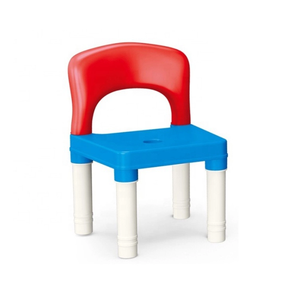 Set Masa cu 2 Scaune tip Lego Duplo 2 in 1 Masuta ineractiva cu 2 scaune [3]