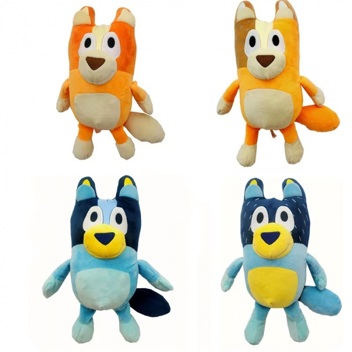 Set 4 Jucarii de Plus Bluey si Bingo + Mama & Tata – 30 cm [1]