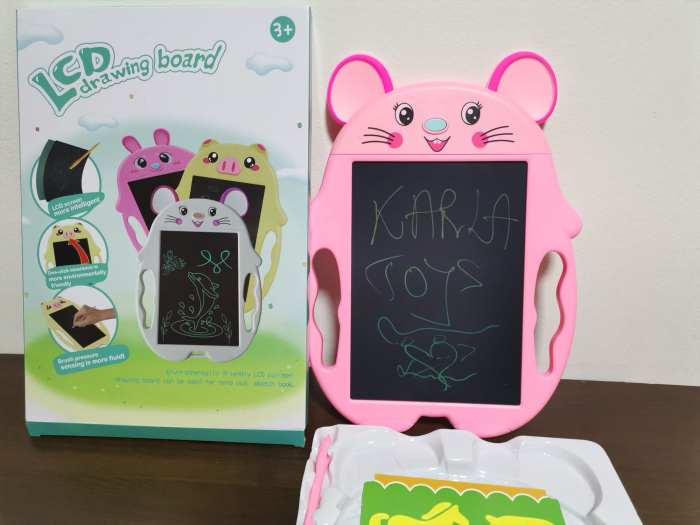 Tableta de desen si scris LCD Soricel pentru copii [2]