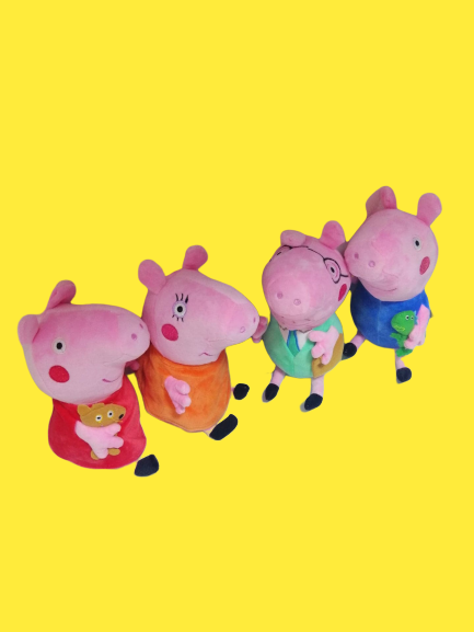 Jucarii de Plus Purcelusa Peppa Pig set 4 buc [2]