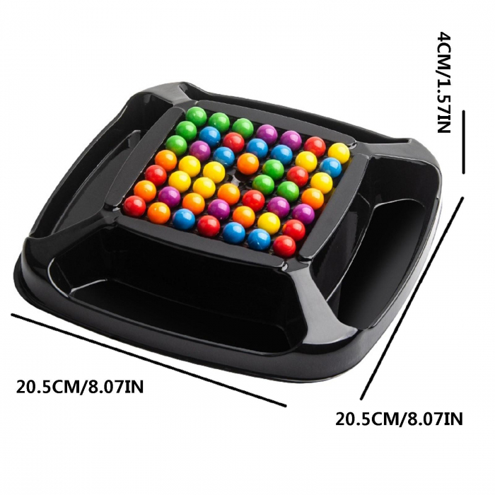 Joc de Societate Rainbow Ball Chess Game Board Asociere Culori [9]