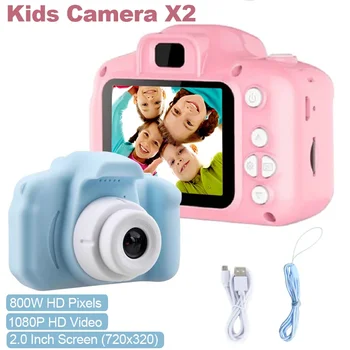 Camera Foto pentru Copii Roz – Moduri Foto, Video FULL HD [3]