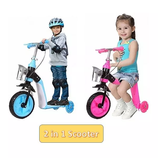 Trotineta transformabila 2 in 1 Ride-on [4]