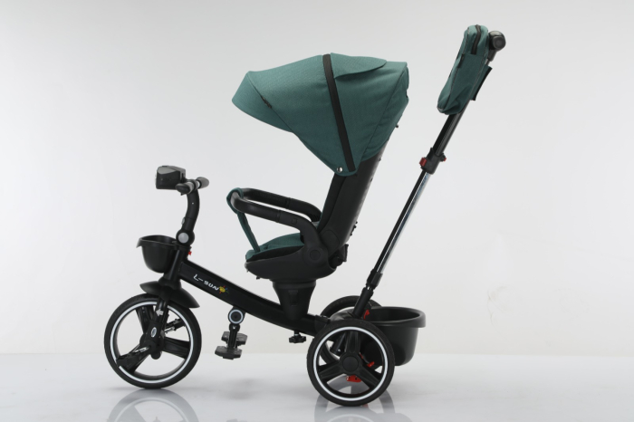 Tricicleta Reversibila Evolutiva SL06, Sunet si Lumini, Verde [2]