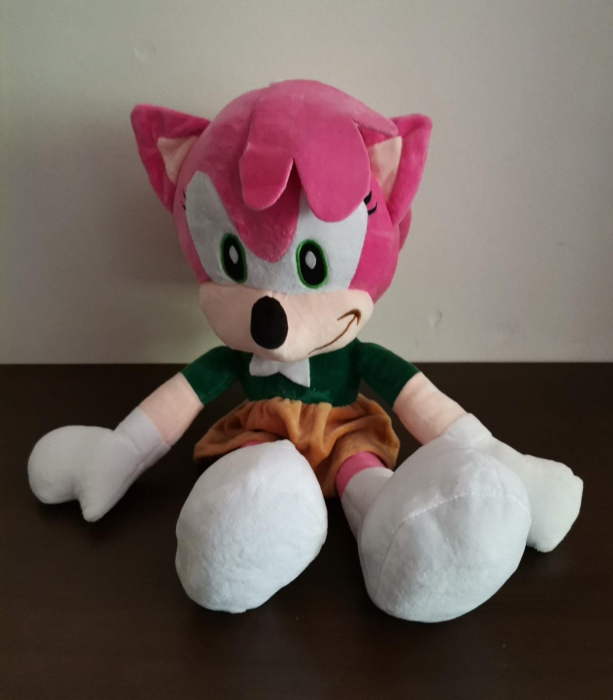 Jucarie Plus Amy Rose Jumbo Ariciul Sonic Hedgehog [4]