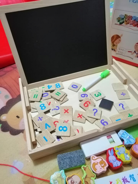 Tabla de Scris din Lemn 2 in 1 [2]