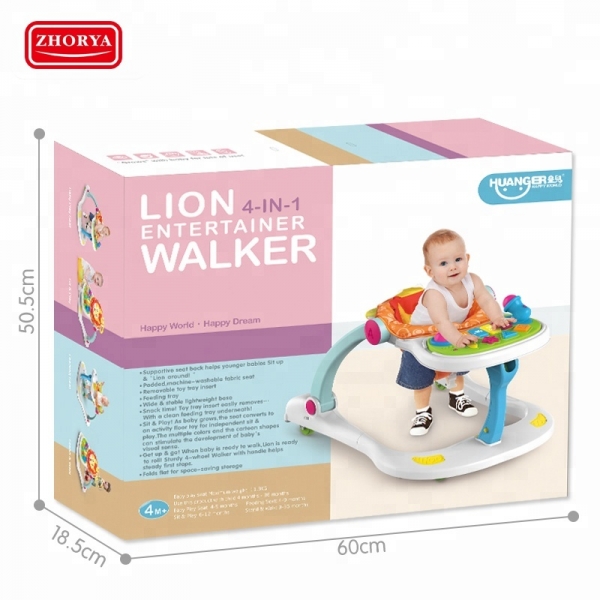 Antepremergator Lion Huanger 4 in1 cu Centru de Activitatii [7]