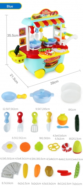 Set Mini Market Copii Troler [6]